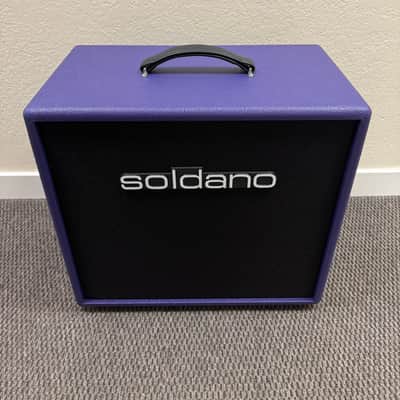 Soldano 1x12 Open Back Guitar Speaker Cabinet - Purple image 3