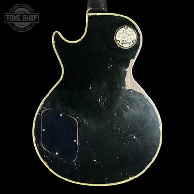 Gibson Custom Limited 68 Les Paul Custom Olive Drab Top Ebony Back Heavy Aged 606368 image 11