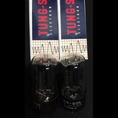 GREAT PAIR TUNG SOL 5Y3GT Vintage RECTIFIER Radio Amp VACUUM TUBES O.9769 image 3