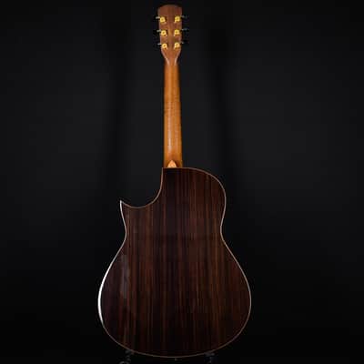 Morris S-107III Auditorium Cedar w/ Rosewood Japanese Handcrafted Fingerstyle Acoustic (2301016) image 5