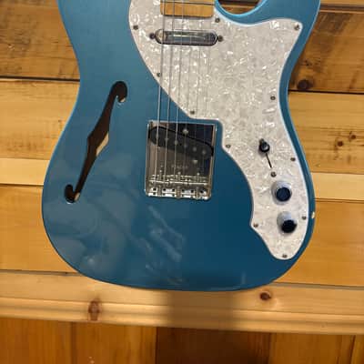 Fender Mexican Thinline Telecaster 2002 - Lake Placid Blue image 2