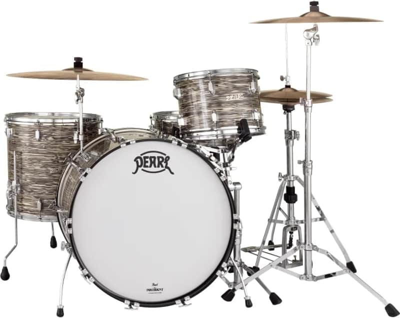 Pearl President Series Deluxe PSD943XP/C 75th Anniversary Edition 3-piece Shell Pack- Desert Ripple image 1