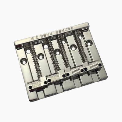 Leo Quan® Badass II™ 4-String Bass Bridge-Chrome image 20