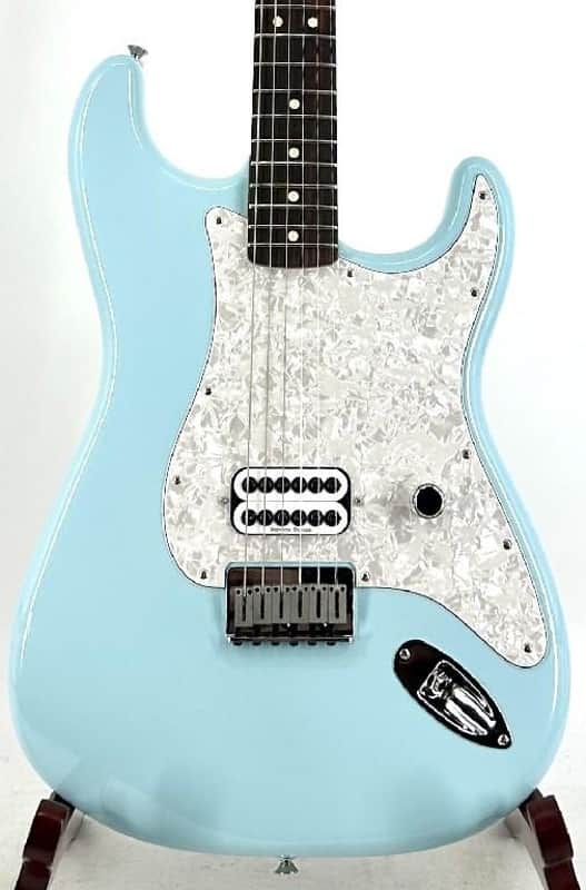 Fender Tom Delonge Artist Series Stratocaster Electric Guitar -Daphne Blue Ser# MX23135021 image 1