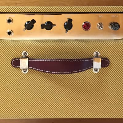 FranklynAmps '57 Tweed Deluxe Head/6" Combo Raw Tweed image 4