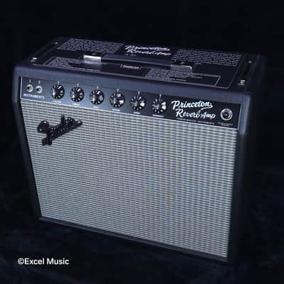 Fender '65 Princeton Reverb Reissue 12-Watt 1x10" Guitar Combo - Black (Mint demo unit) image 2