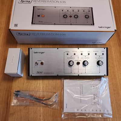 Behringer Spring Reverb 636 module 2024 - Metal image 1
