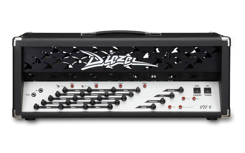 Diezel VH4 4-Channel 100-Watt Guitar Amp Head Black image 1