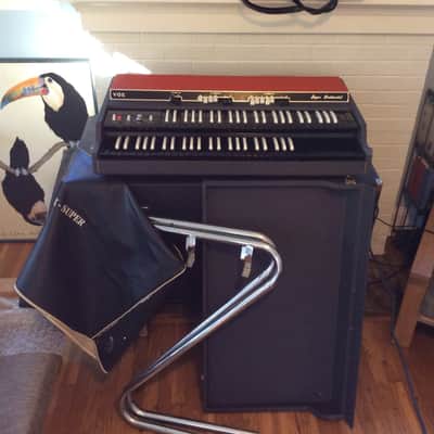 Original vintage VOX Super Continental 1967 analog combo organ image 4
