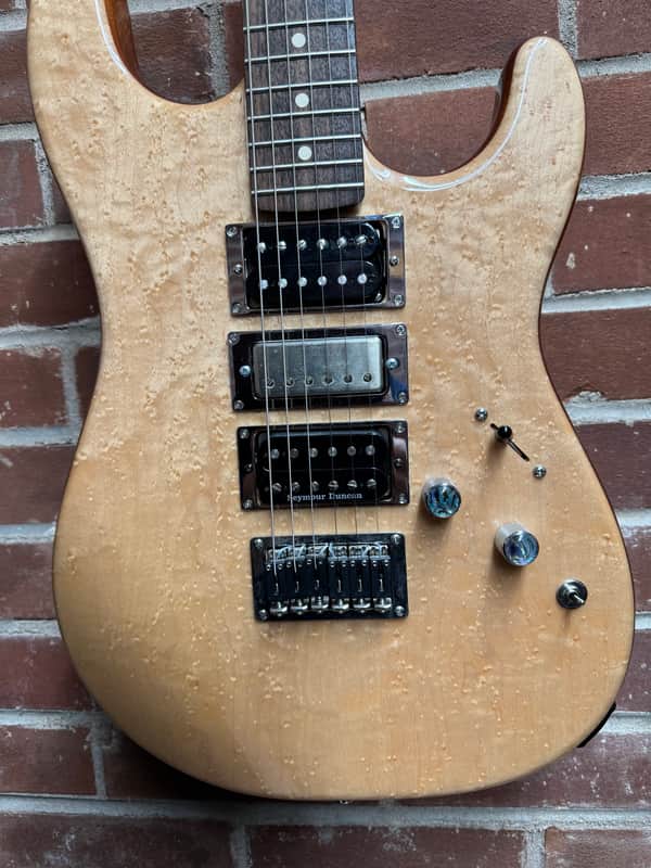Custom Warmoth/Seymour Duncan Build Fender Stratocaster Shape 2010 - Gloss Natural image 1