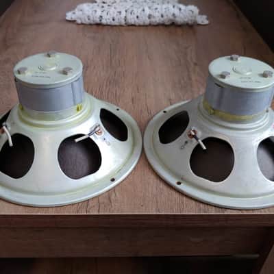 Philips 9710 pair, vintage, alnico, twin cone , full range | Reverb