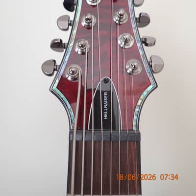 Schecter Hellraiser C-8 Electric Guitar 2022 - Black Cherry image 3