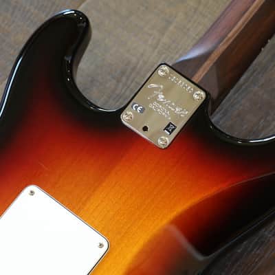 MINTY! 2016 Fender Limited Edition American Standard Stratocaster 3-Color Sunburst w/ Solid Rosewood Neck + OHSC image 9