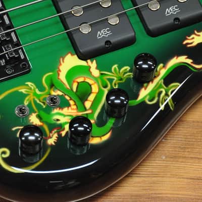 Warwick Corvette $$ SE Green Dragon 5 image 10