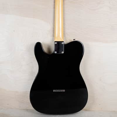 Fender FSR Made in Japan Traditional '60s Telecaster Black w/ Matching Headstock 2022 Black MIJ Gold Anodized Pickguard w/ Gig Bag image 3