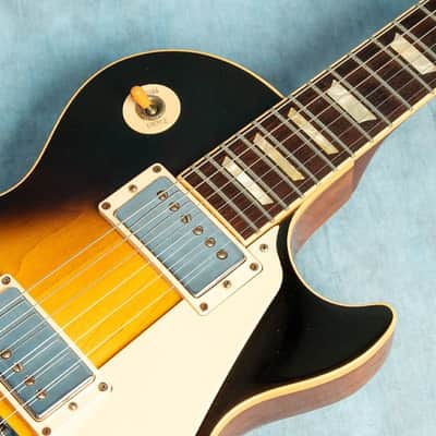 USED Gibson Les Paul Custom Classic Vintage Sunburst 2012 "Mouradian Mod" Electric Guitar w/OHSC image 4