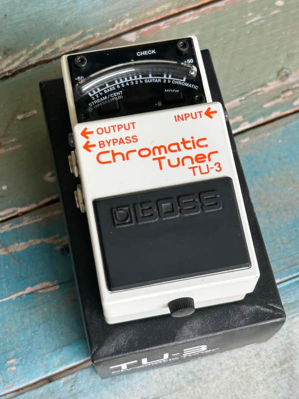 Boss TU-3 Chromatic Tuner 2009 - Present - White image 1