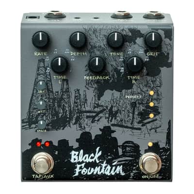 OBNE Black Fountain Pedal V4-Cream *Ships Today* image 7