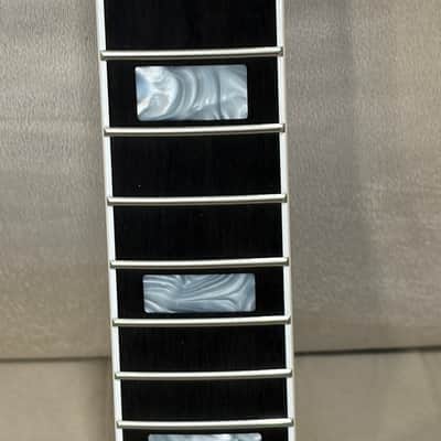 Warmoth Modern Tiltback Hombre Neck FLAME MAPLE SUNSET ORANGE GLOSS image 10