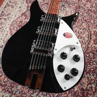 Rickenbacker 350 V63 Liverpool 2017 - Jetglo image 10