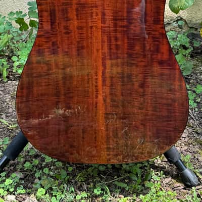 Eastman E10D Extravagant Figured Mahogany Back Red Spruce Top 2017 +/- Exceptional Tone - Natural image 5