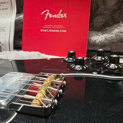 Fender American Professional II Telecaster Deluxe BRAND NEW 75th ANNIVERSARY Dark Night Burst Rosewood USA Tele Vintage 60s 70s Reissue Oversized Headstock Electric Guitar image 8