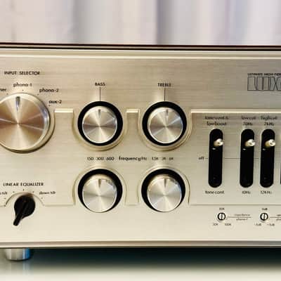 Vintage Luxman ⭐ C-1010 Stereo Preamp Control Center - Serviced +