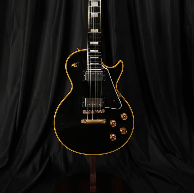 Gibson Custom Shop Historic Collection 2-Pickup '57 Les Paul Custom Black Beauty Reissue 2000 Ebony image 1