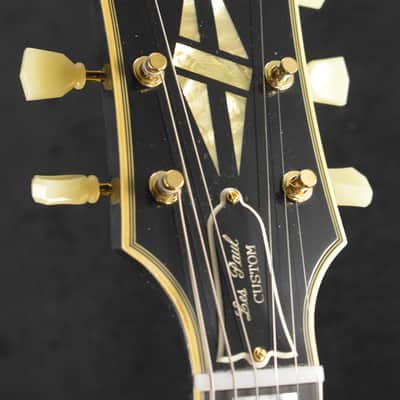 Gibson Murphy Lab 1957 Les Paul Custom 3-pickup Bigsby Light Aged Ebony image 7