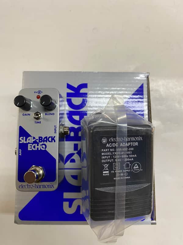 Electro-Harmonix Slap-Back Echo Reissue 2023 - Present - Silver / Blue image 1