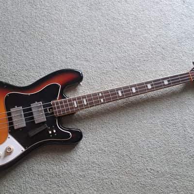 Univox Deluxe Two-Pickup Bass 1971-1975 teisco / kawai mij image 9