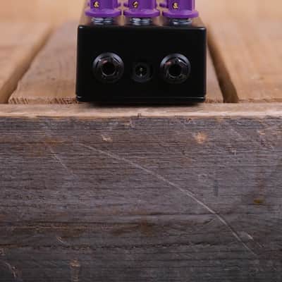 JHS Violet Black Distortion & Overdrive Guitar Effects Pedal image 2