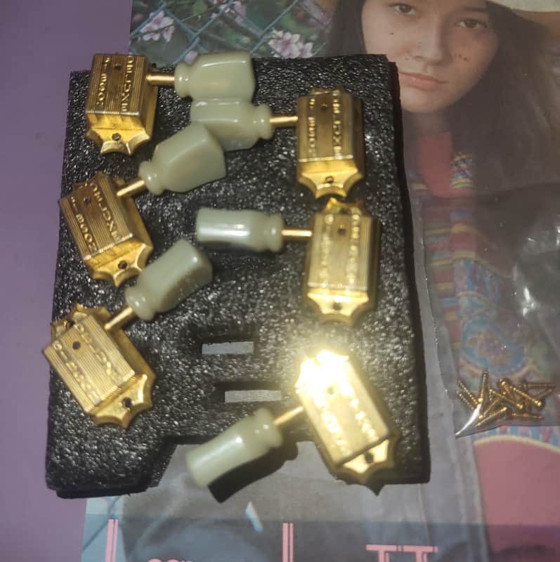 Gibson Deluxe tuners gold image 1