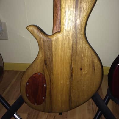 Custom Singlecut Fretless Bass Guitar image 4
