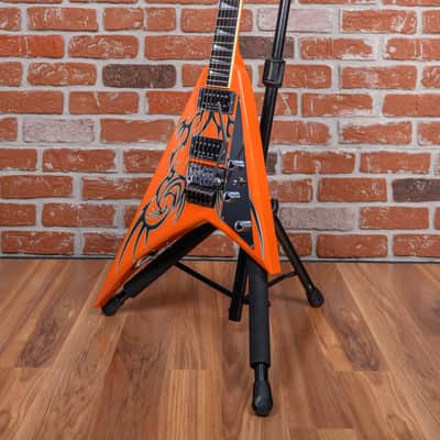 Jackson USA Custom Shop RR1 Rhoads Orange Tribal 2007 w/OHSC image 5