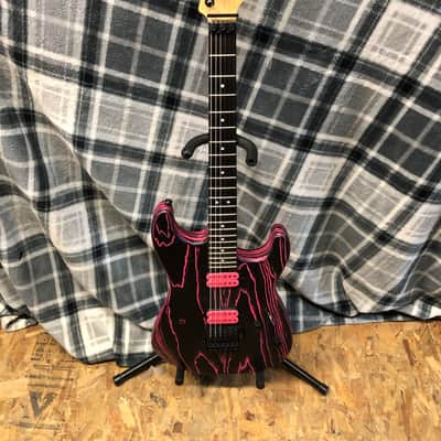 Charvel Pro-Mod San Dimas Style 1 HH FR Ash - Neon Pink - Electric Guitar image 1