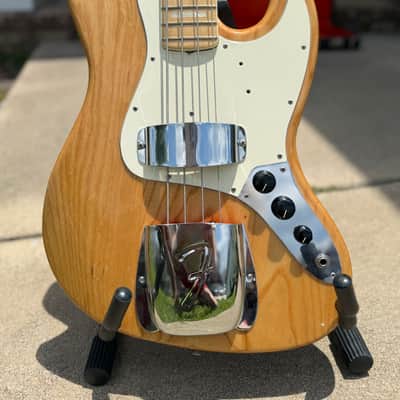 Vintage Fender 70’s Jazz Bass Natural Finish Maple & Pearl Blocks w/ OHSC Trades Welcome! 1973 / 1978 image 1