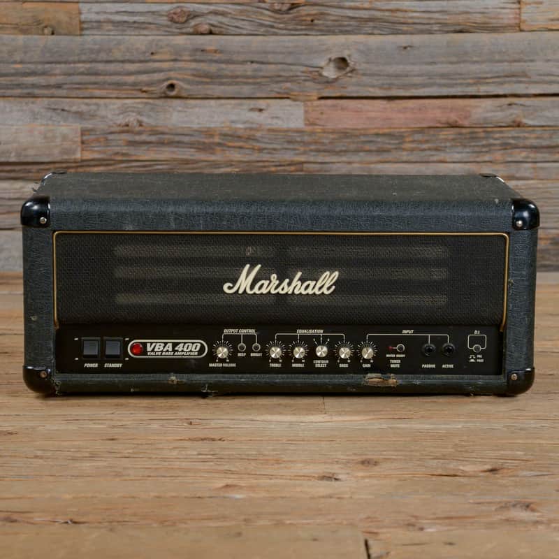 Marshall VBA 400 Valve Bass Amplifier Head 1999 USED image 1