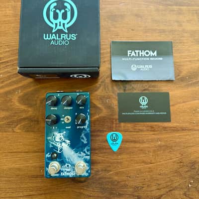 Walrus Audio Fathom Multi-Function Reverb - Blue image 1