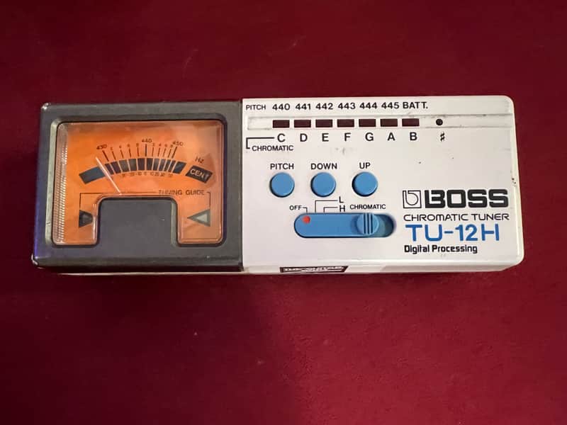 Boss TU-12H Chromatic Tuner 1994 - 2008 - White image 1