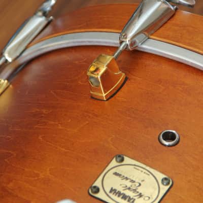 RARE Yamaha Maple Custom - natural vintage 20"x14 Bass Drum image 5