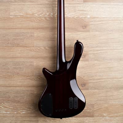 2017 Wolf S8 4 String Active Passive Jazz Bass Sunburst [6 out of 8] image 10