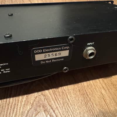 DOD R-845 Rackmount Analog Spring Reverb with 4-band EQ image 5