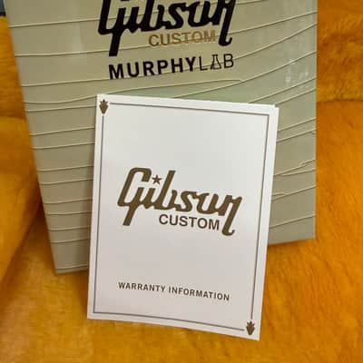 Gibson Custom Shop 1968 Les Paul Custom Double Gold Bigsby Murphy Ultra Light Aged New Unplayed Auth Dlr 10lb 8oz #968 image 24