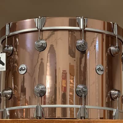 2025 DW Collector's Rose Copper 14x22 Cherry HVLT Bass Drum image 1