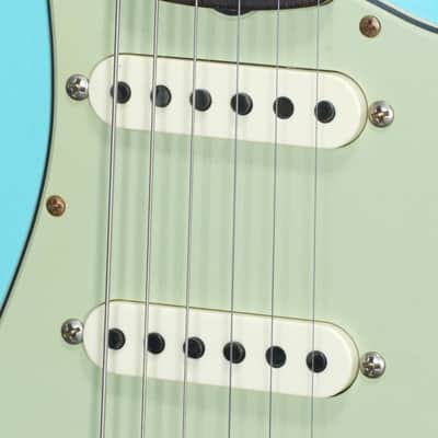 FENDER CUSTOM SHOP Limited Edition 1960 Stratocaster Relic -2022- Faded Daphne Blue [CZ561617] (05/11) image 6