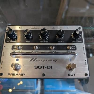 Ampeg SGT-DI Bass Preamp / DI 2023 - Present - Silver / Black image 2