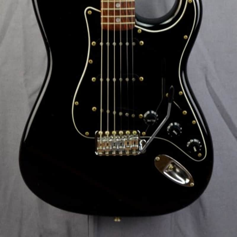 1983 Squier by FENDER Stratocaster ST’72 CST-50 “JV” Black