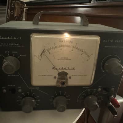 Heathkit AG-9A Vintage Audio Generator / Audio Oscillator – Tested & Working image 1