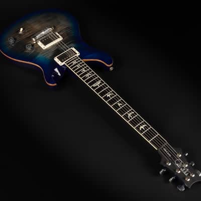 2016 Paul Reed Smith PRS McCarty 10-Top Experience - Charcoal Blue Burst | USA Limited Edition Ebony Fretboard Push/Pull Coil Split 3.38kg | CoA OHSC image 7